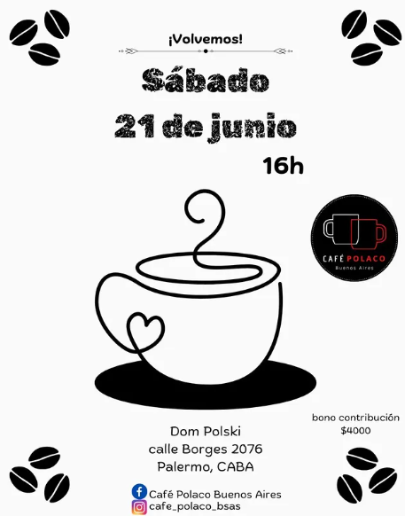 Café Polaco de junio en la Casa Polaca